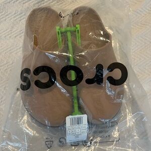 Crocs Dylan platform clog color sepia size 8 brand new